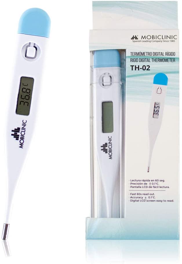 Acheter Thermomètre corporel numérique LCD étanche pour adulte, mesure de  la température axillaire et buccale pour bébé