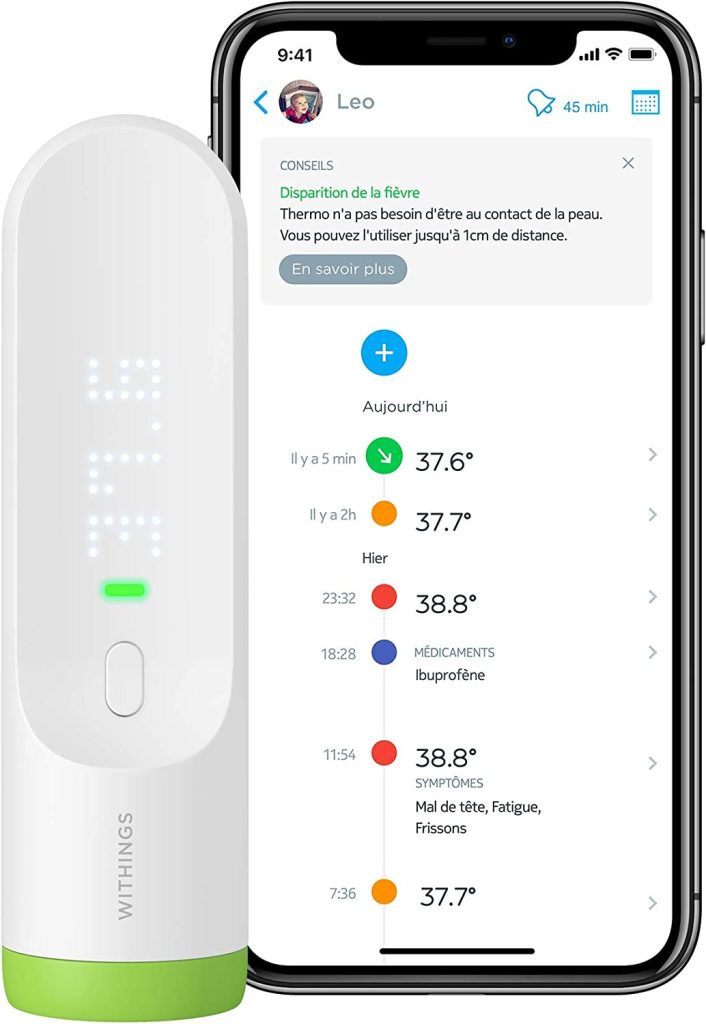 thermometre connecté withings